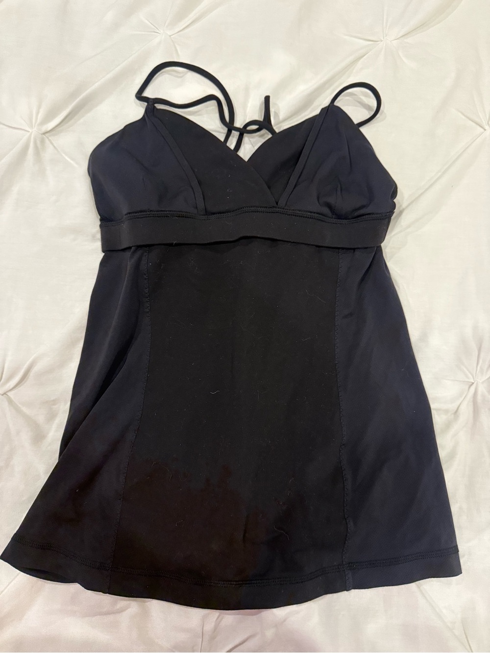 lululemon athletica Black Active Tank with Built-In Bra